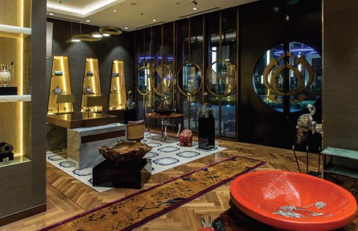Ювелирный бутик бренда Lotus Arts de Vivre в Дубае