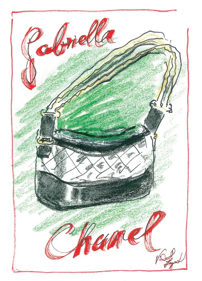 Новая сумка на ремне: Chanel's Gabrielle