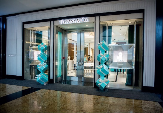 новый бутик ювелирной компании Tiffany в Дубае
