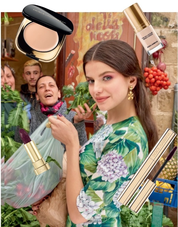 Соня Бен Аммар в рекламном ролике Dolce & Gabbana