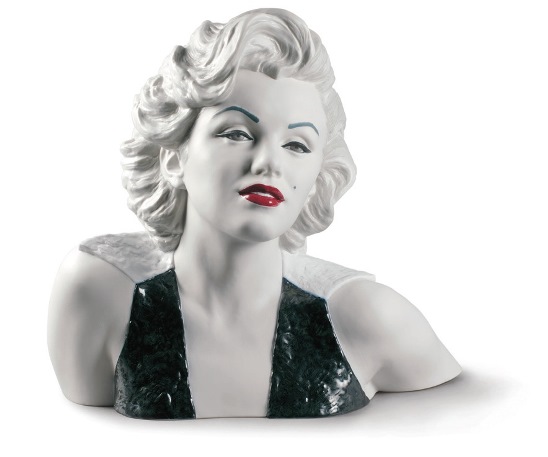 Скульптурный портрет Marilyn Monroe by Lladro